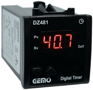 Gemo DZ481-24VDC  Temel Fonksiyonlu Zaman Rölesi