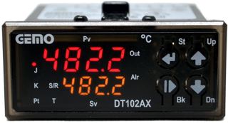 Gemo DT102AX-230VAC-R Röle Çıkışlı Sıcaklık Kontrol Cihazı