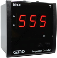 Gemo DT900-24V-R  Röle Çıkışlı ON/OFF Sıcaklık Kontrol Cihazı