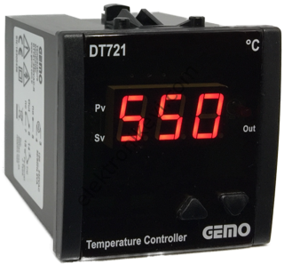 Gemo DT721-230VAC-S SSR Çıkışlı  ON/OFF Sıcaklık Kontrol Cihazı