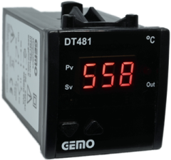 Gemo DT481-230VAC-S SSR Çıkışlı  ON/OFF Sıcaklık Kontrol Cihazı