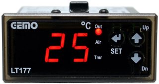 Gemo LT177-24VDC-R ON/OFF Sıcaklık Kontrol Cihazı