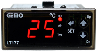 Gemo LT177-230VAC-R ON/OFF Sıcaklık Kontrol Cihazı