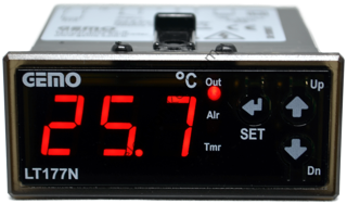 Gemo LT177N-24VDC-R ON/OFF Sıcaklık Kontrol Cihazı
