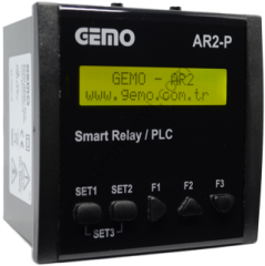 Gemo  AR2-P-230VAC-10D2A  PLC Akıllı Röle