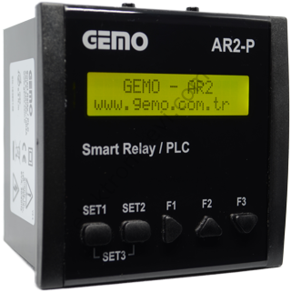Gemo  AR2-P-230VAC-10D2A-RTC  PLC Akıllı Röle