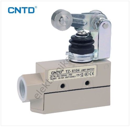 TZ-6104 Kauçuk Korumalı Makaralı Kol  Limit Switch