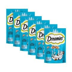 Dreamies Somonlu Pouch Kedi Ödülü 60 Gr x 6 Lı Paket