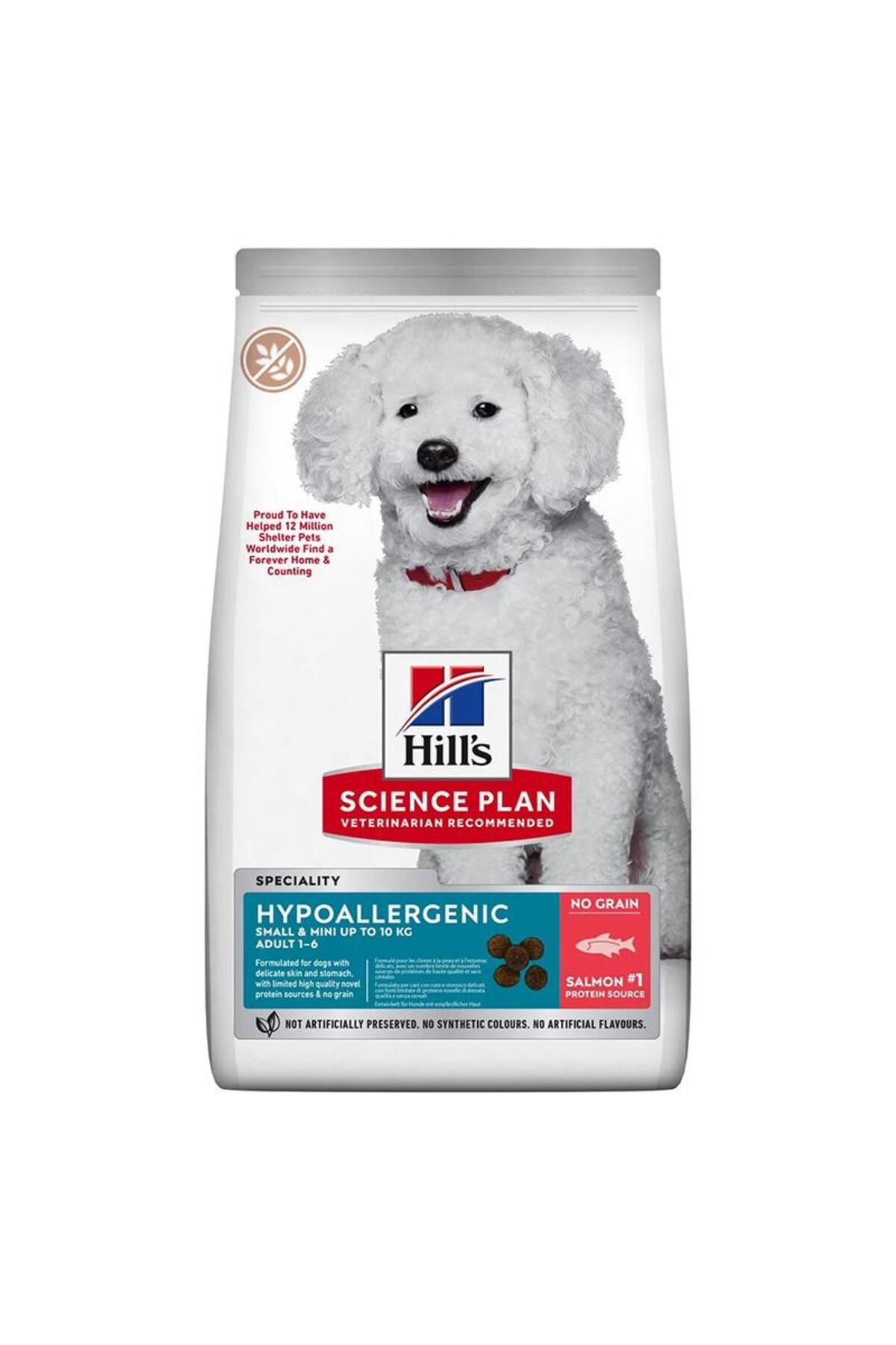 Hills Hypoallergenic Somonlu Küçük Irk Yetişkin Köpek Maması 1.5kg