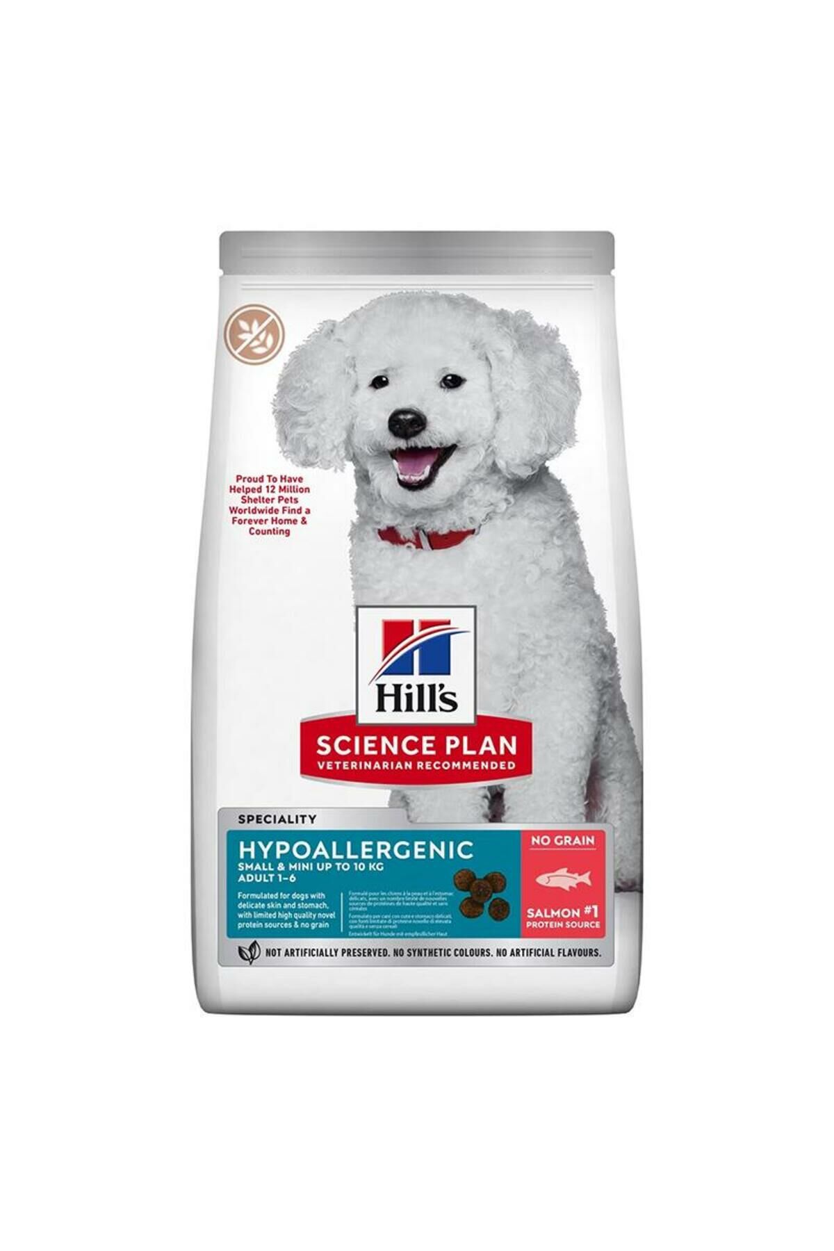 Hills Hypoallergenic Somonlu Küçük Irk Yetişkin Köpek Maması 6kg