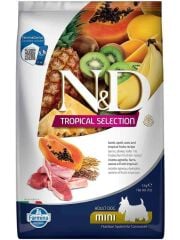 N&d Tropical Selection Düşük Tahıllı Kuzu Etli ve Tropikal Meyveli Küçük Irk Yetişkin Köpek Maması 5 kg