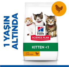 Hills Kitten Tavuklu Yavru Kedi Maması 1,5 Kg