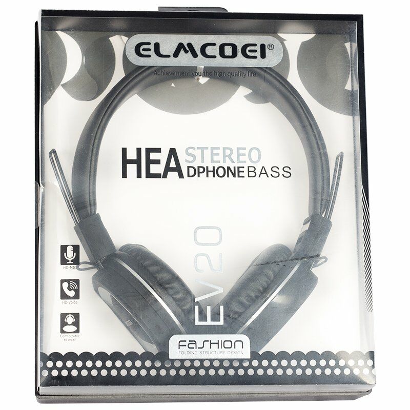 Magicvoice EV-20 Kulaküstü Kablolu Kulaklık 3.5 mm Jacklı Kulak Üstü Tasarım
