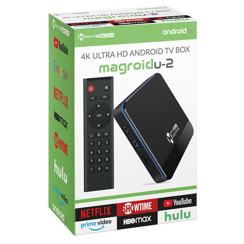 Magbox Magroid U2 4Gb Ram 32Gb Hdd 4K Tv Box Android 9.1