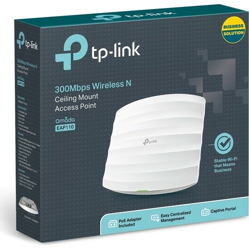 TP-Link EAP110 300 Mbps Tavan Tipi Router Access Point