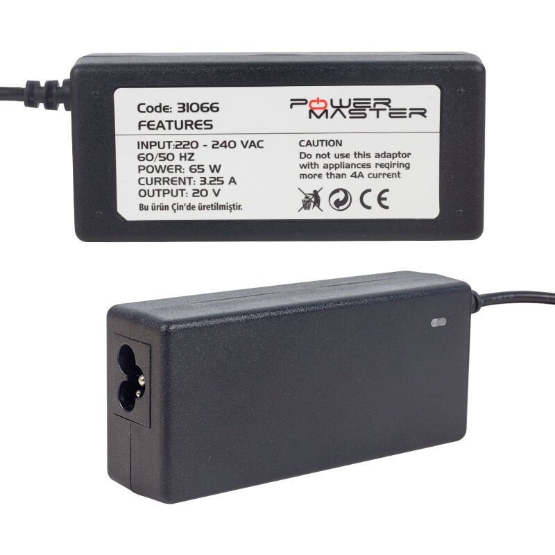 Powemaster Pm-31066 20 Volt 3.25 Amper 7.9 5.5 Uçlu Lenovo Ibm Notebook Laptop Adaptörü Şarj Cihazı Aleti