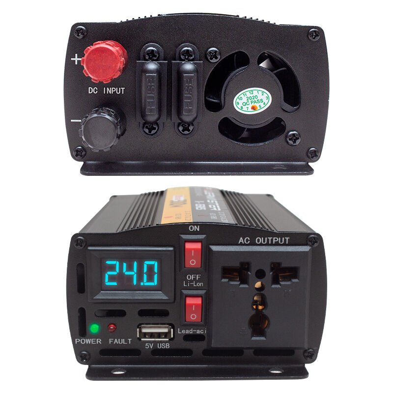 Powermaster 24-220V 24 Volt 300 Waat Modified Sınus İnverter PWR300-24v 24 Volt 220 Volt Dönüştürücü Çevirici