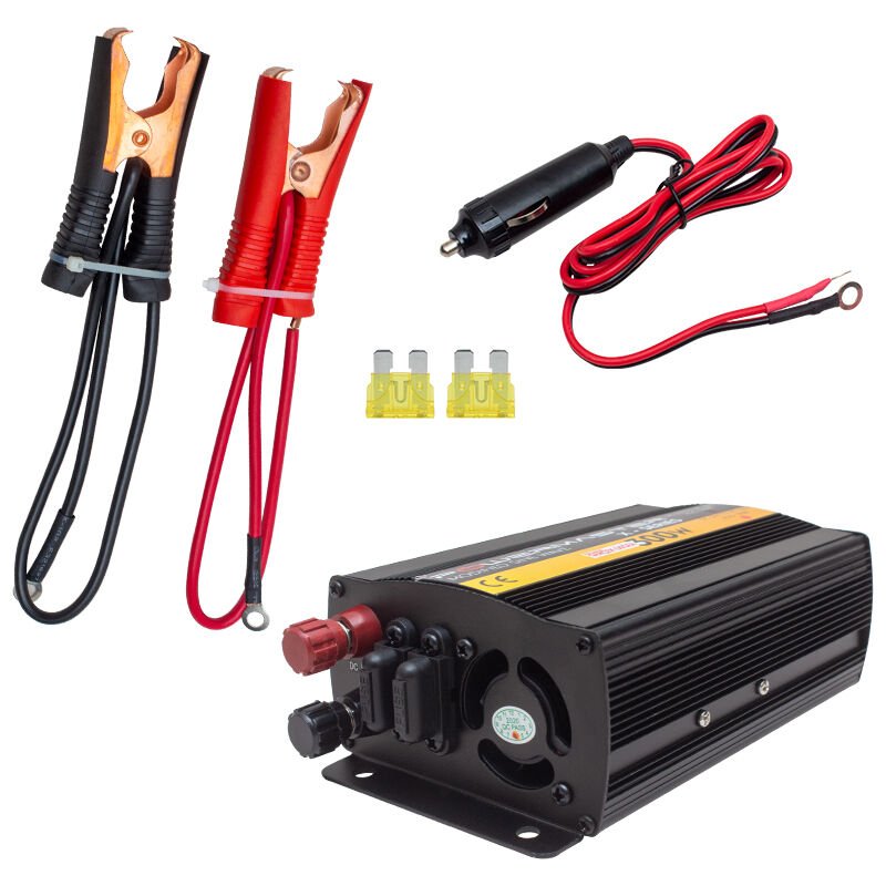 Powermaster 12-220V 12V 300W Modified Sinus İnverter 12 Volt 220 Volt Dönüştürücü Çevirici