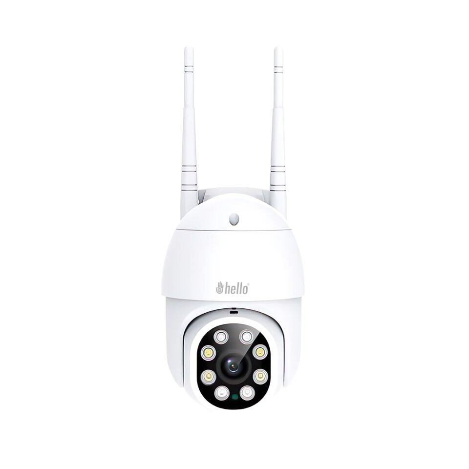 Hello WS-Q208X 8 MP iCSee Program Destekli Wifi İp Kamera Gece Görüşlü İç Dış Mekan Kamera Ful HD Görüntü