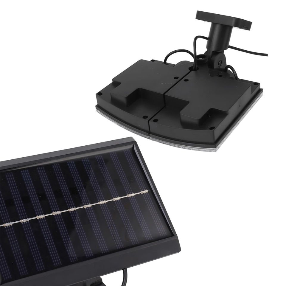 Powermaster Pm-22309 Solar Güneş Enerjili Aydınlatma Lamba Bahçe Aydınlatması Kumandalı Sensörlü Sokak Lambası