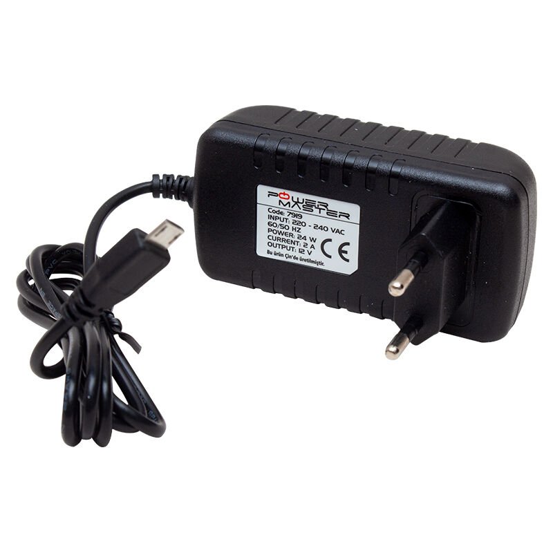 Ayt Powermaster PM-7919 12 Volt 2 Amper Micro USB Tablet Adaptörü