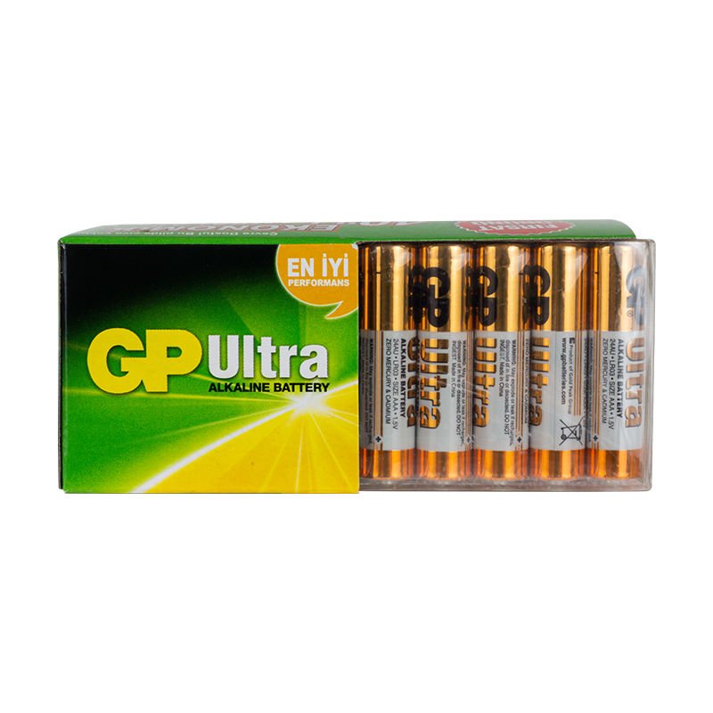 GP 24AU R03 Ultra Alkalin İnce Kalem AAA 40‘lı