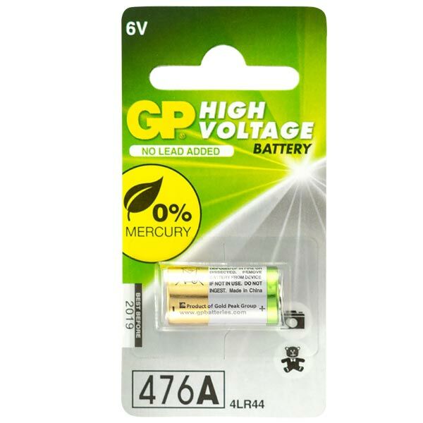 GP 476A 6 Volt Alkalin Pil 4LR44