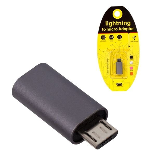 Powermaster iP To Micro Usb Çevirici Otg Aparat Micro usb girişini lightning çıkışına Dönüştürücü