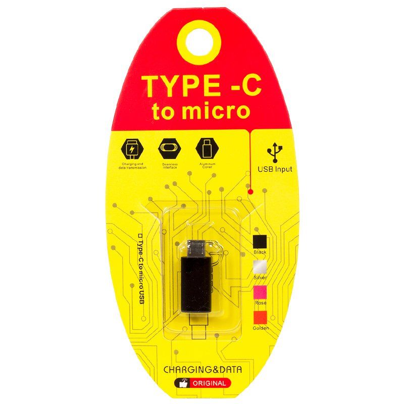 Powermaster Type-C To Android Micro Usb Otg Aparat Mikro Girşi Type-c Çevirici Dönüştürücü Aparat