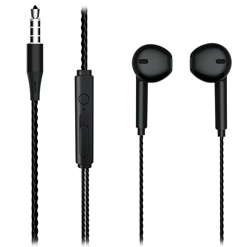 Lenovo Lecoo EH104B 3.5 Mm Jacklı Kablolu Kulak İçi Mikrofonlu Kulaklık Siyah