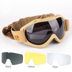 Evolite Balistik Protector Goggle - Coyote MIL-PRF