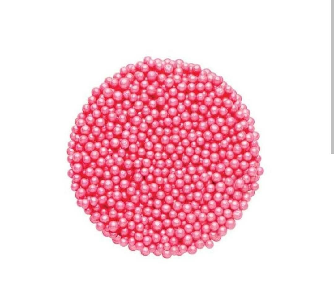 ŞEKER 200 GR BONCUK PEMBE 2 MM