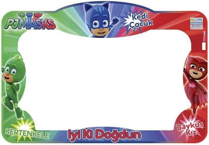 HATIRA RESİM ÇERÇEVESİ PJ MASK