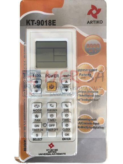 Klima Kumandası Universal KT-9018E