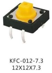 KFC-012-7,3F	12X12X7,3MM KARE ŞAPKALI NOKTALI