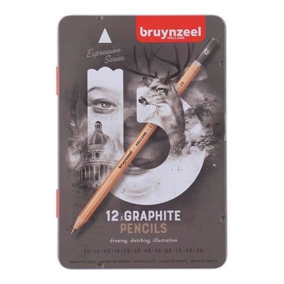 BRUYNZEEL EXPRESSION GRAPHITE 12Lİ SET