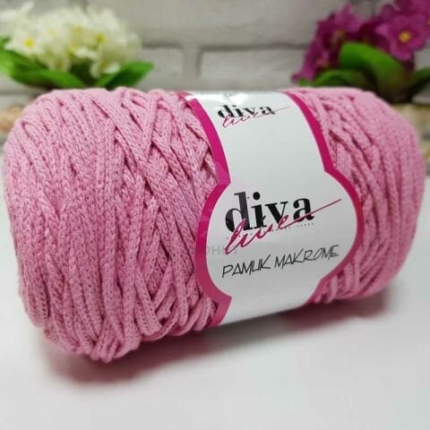 Diva Cotton Makrome İnce 229 Pamuk Şeker