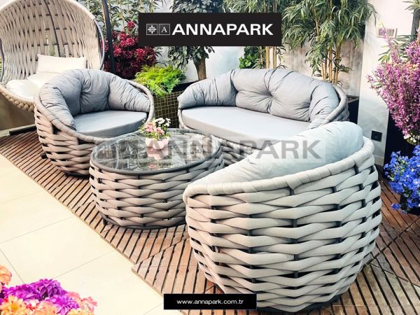 Annapark Apple Balkon & Veranda Oturma Takımı