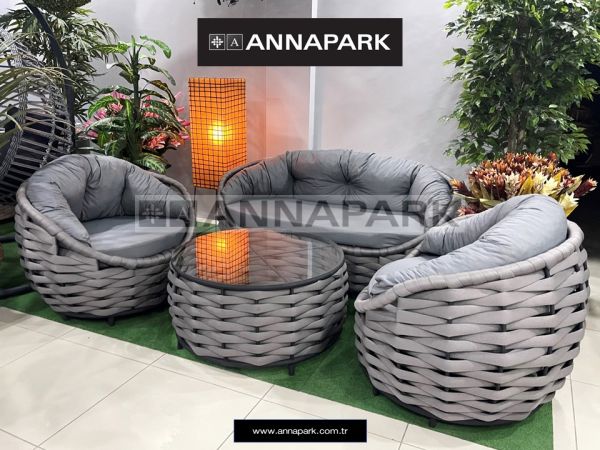 Annapark Apple Balkon & Veranda Oturma Takımı