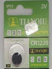 Tianqiu Cr1220 3v Lithium Pil - 1 Adet