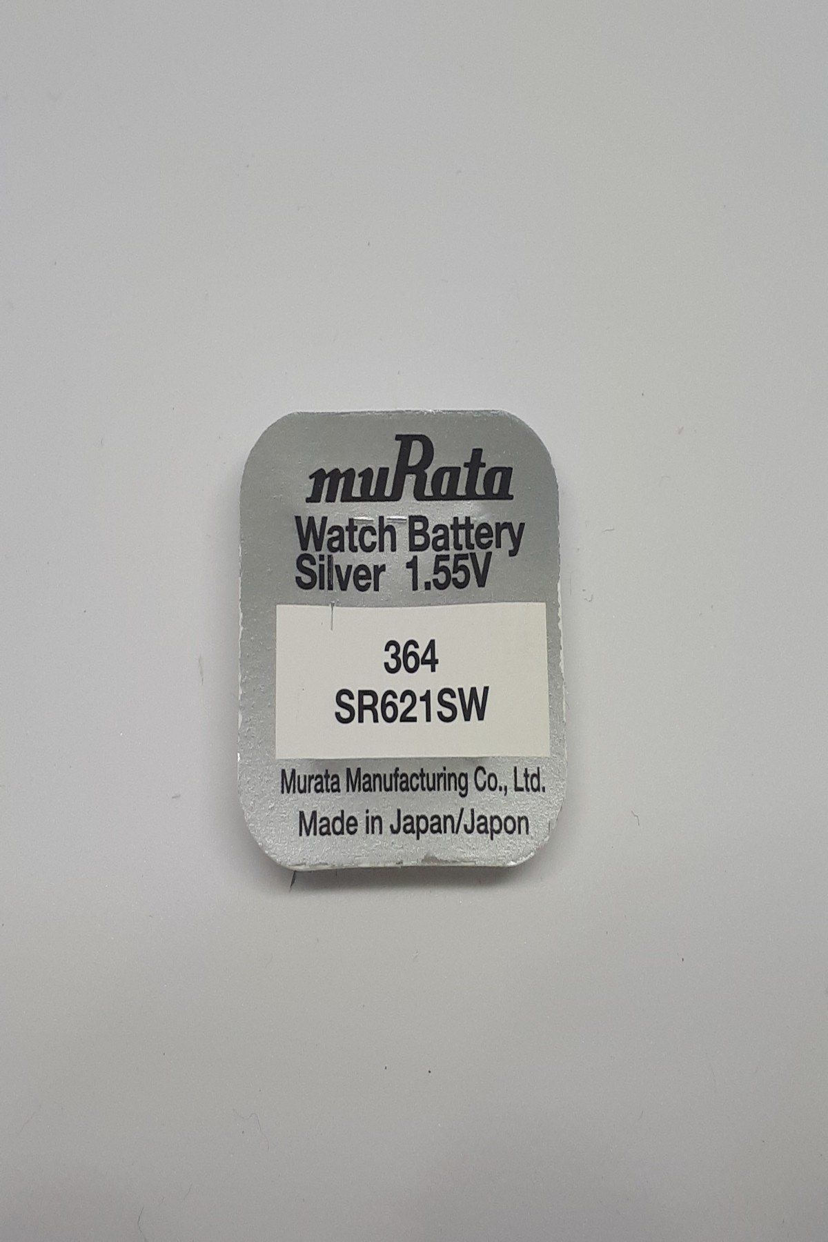 Murata Sony 364 Sr621sw 1,55v Saat Pili - 1 Adet