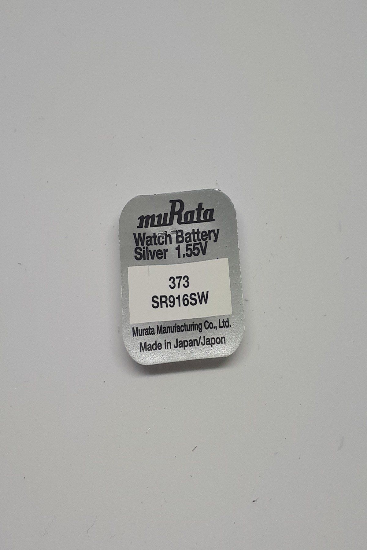 Murata Sony 373 Sr916sw 1,55v Saat Pili - 1 Adet