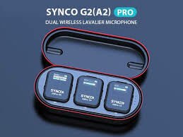Synco G2 (A2) Pro Kablosuz Stereo Yaka Mikrofonu