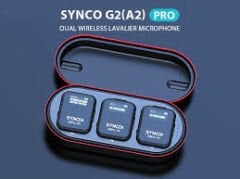 Synco G2 (A2) Pro Kablosuz Stereo Yaka Mikrofonu
