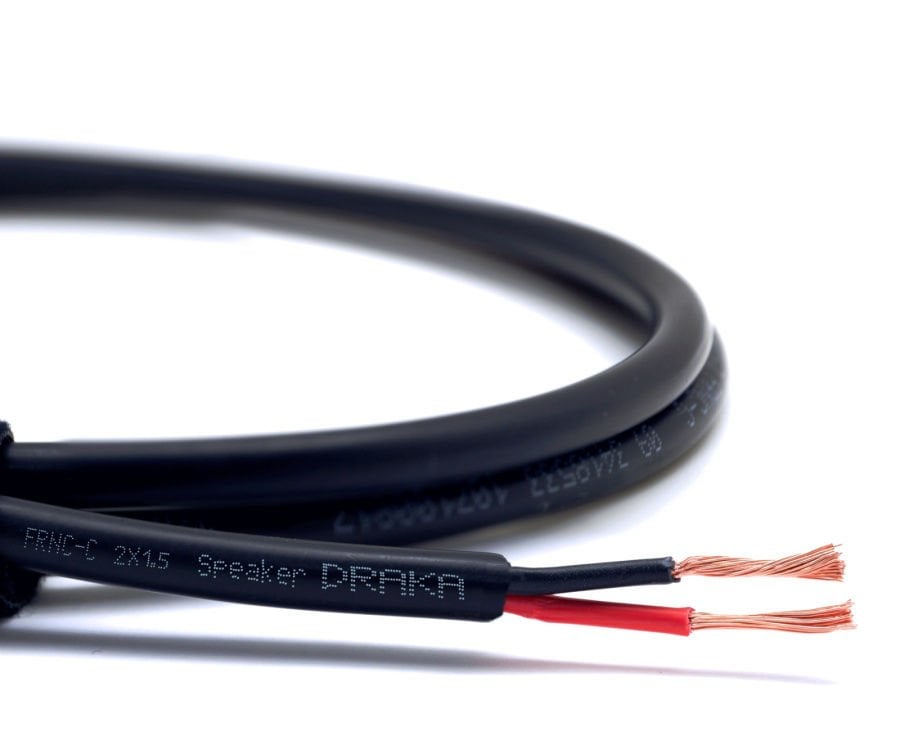 Draka 2x1.5mm² FRNC-C Hoparlör Kablosu