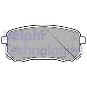 Hyundai i10 1.1 2008-2010 Delphi Arka Balata NETPAR24480
