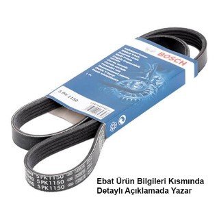 Alfa Romeo Giulietta 1.4TB 2010-2016 Bosch V Kayışı 5PK1150