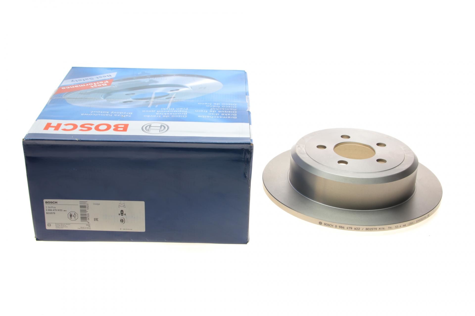 Jeep Cherokee (KJ) 2.8CRD 2003-2007 Bosch Arka Disk 2 Adet