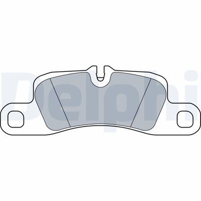 Porsche Cayenne 3.0d 2014-2017 Delphi Arka Balata NETPAR24552