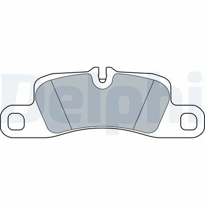 Porsche Cayenne 4.1S Dizel 2014-2018 Delphi Arka Balata